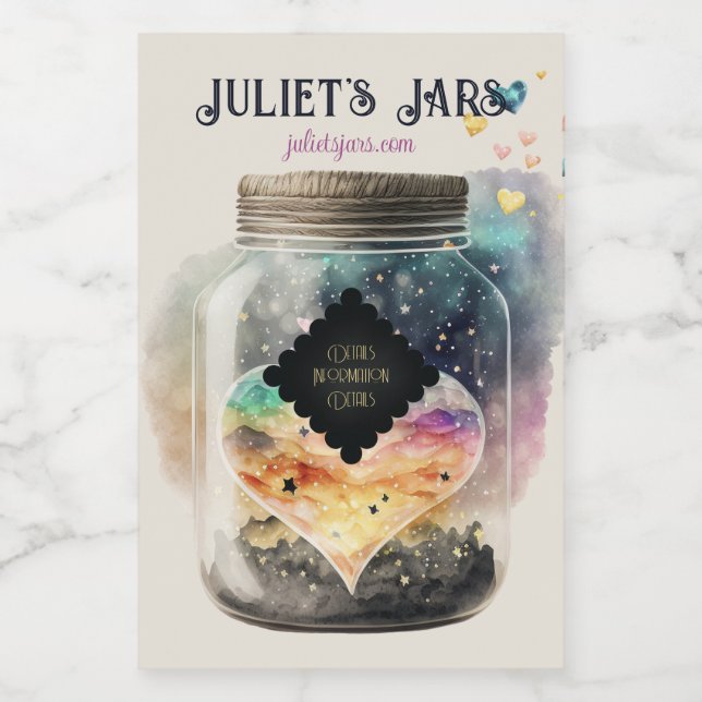 Crie seu próprio amor mágico amarelo (Rótulo Único)