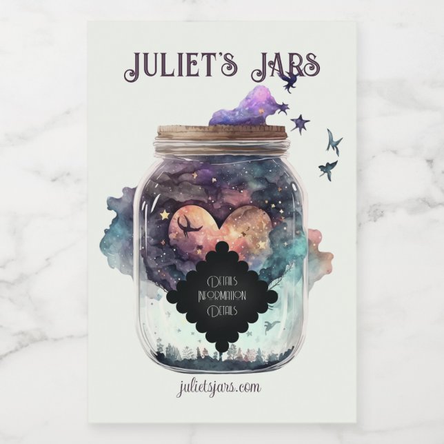 Crie seu próprio amor místico pelo coração (Rótulo Único)