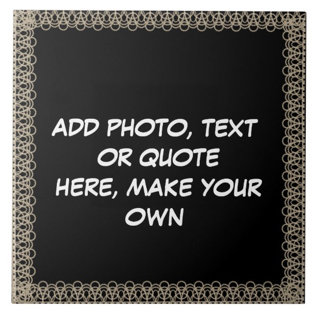 CRIE* SEU PRÓPRIO AZULEJO CERÂMICO (Frente)