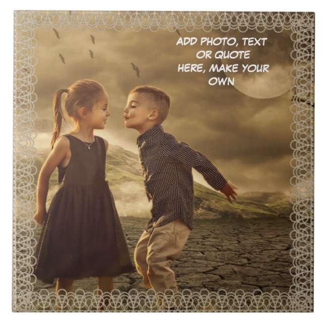 CRIE* SEU PRÓPRIO AZULEJO CERÂMICO (Frente)