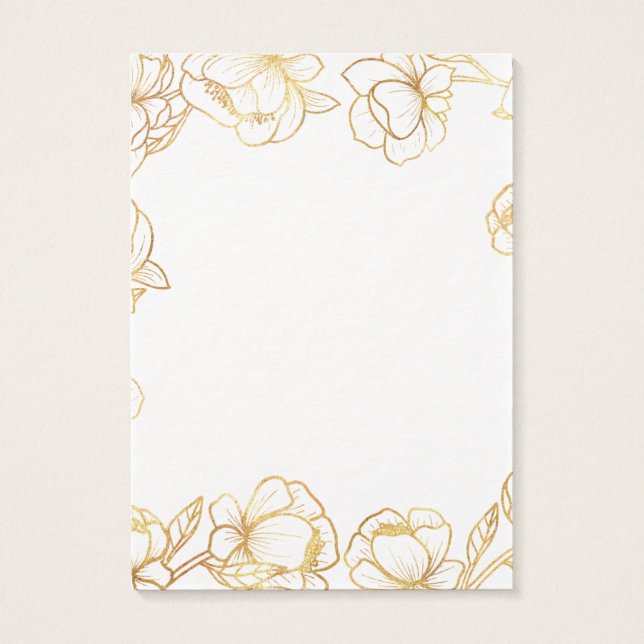 Crie seu próprio branco elegante (Verso)