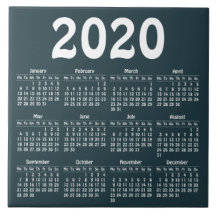 Crie seu próprio calendário 2020