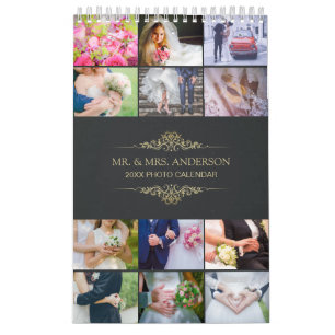 Crie Seu Próprio Calendário De Fotos De Casament