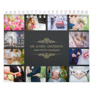 Crie Seu Próprio Calendário De Fotos De Casament