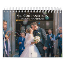 Crie seu próprio Calendário de Fotos de Casamento 