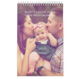 Crie seu próprio calendário de fotos do bebê 2025