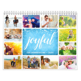 Crie seu próprio Calendário de Fotos Moderno 2025