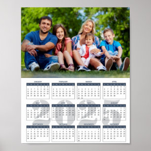 Crie Seu Próprio Calendário de Poster de Foto da F