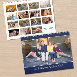 Crie Seu Próprio Calendário Moderno de 15 Meses co