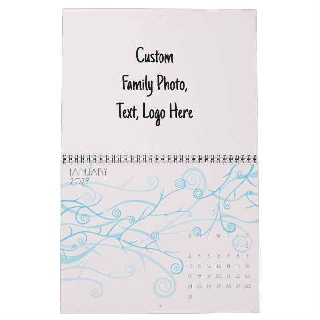 Crie Seu Próprio Calendário Sakura Deco - Personal (Jan 2027)