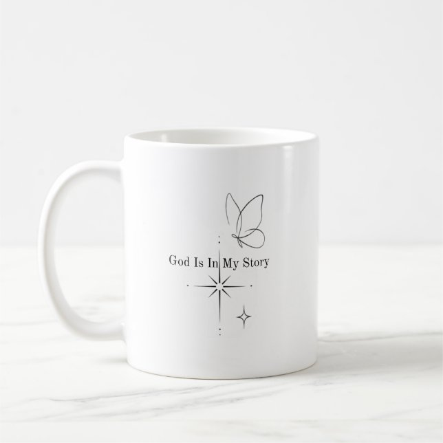 Crie Seu Próprio Caneca de Café de 11oz (Esquerda)