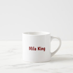 Crie Seu Próprio Caneca de Café Espresso