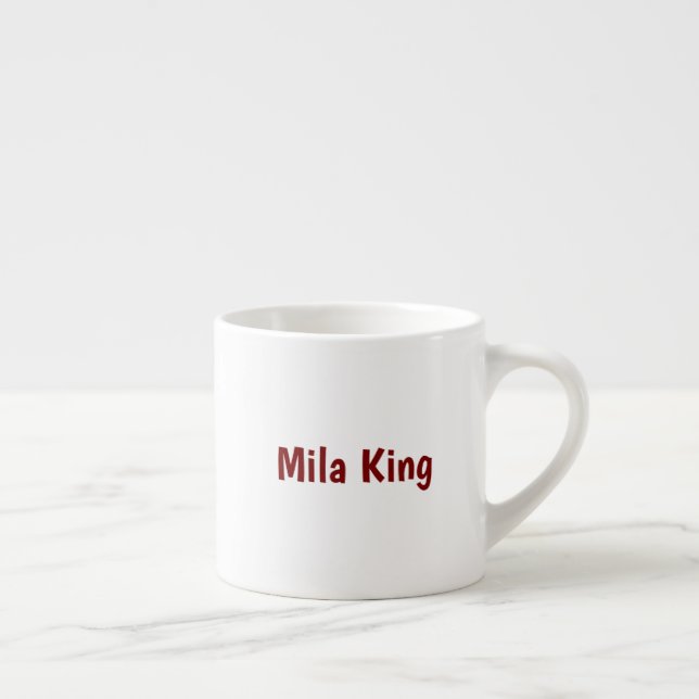 Crie Seu Próprio Caneca de Café Espresso (Direita)