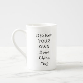 Crie Seu Próprio Caneca de Porcelana Branca Fonte 