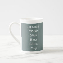 Crie Seu Próprio Caneca de Porcelana Cinza C13 Fon