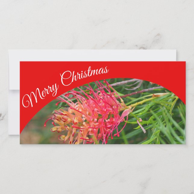 Crie seu próprio cartão com fotos de Natal Feliz (Frente)