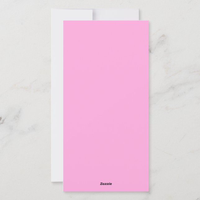 crie seu próprio cartão de férias plano para impre (Verso)