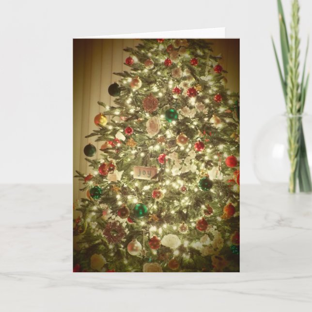 Crie seu próprio cartão de Natal personalizado (Frente)