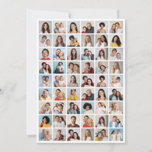 Crie Seu Próprio Cartão De Nota De Colagem De Foto