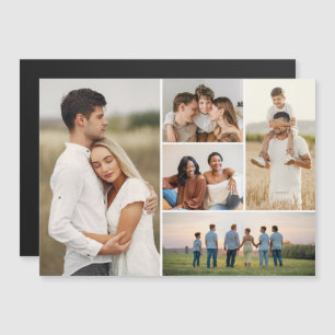 Crie Seu Próprio Cartão Magnético De Colagem De Fo