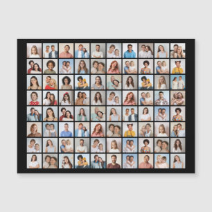 Crie Seu Próprio Cartão Magnético De Colagem De Fo