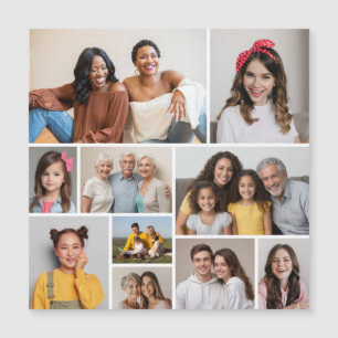 Crie Seu Próprio Cartão Magnético De Colagem De Fo