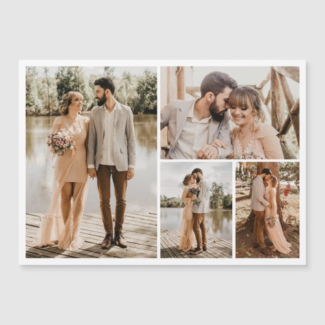 Crie Seu Próprio Cartão Magnético De Colagem De Fo (Frente)