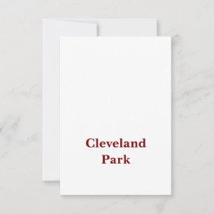 Crie seu próprio cartão plano 3,5''x5" com envelop