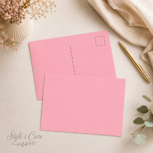 Crie Seu Próprio Cartão Postal Brilhante de Cor Só