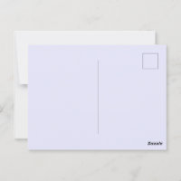 Crie seu próprio cartão postal brilhante de lavand