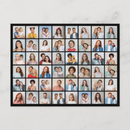 Crie seu próprio cartão postal de colagem de 48 fo
