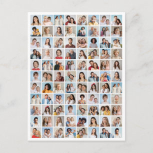 Crie seu próprio cartão postal de colagem de 88 fo