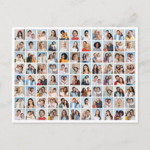 Crie seu próprio cartão postal de colagem de 88 fo