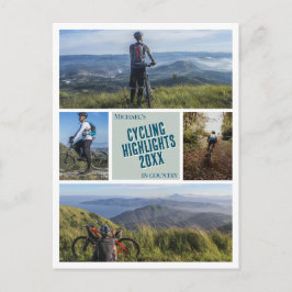 Crie seu próprio cartão postal de fotos de bicicle