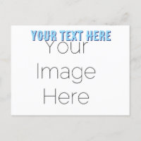 crie seu próprio cartão postal de texto com foto