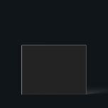 Crie seu próprio cartão postal personalizado preto<br><div class="desc">Torne-o exclusivamente seu com este modelo personalizável preto. Adicione seu próprio texto, foto ou trabalho de arte para criar um presente personalizado perfeito para aniversários, casamentos, aniversários ou qualquer ocasião. Na moda, versátil e eterno em preto clássico.</div>