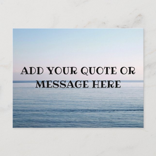 Crie seu próprio cartão postal sazonal (Frente)