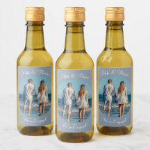 Crie seu próprio Casal de nome do Noivado azul de