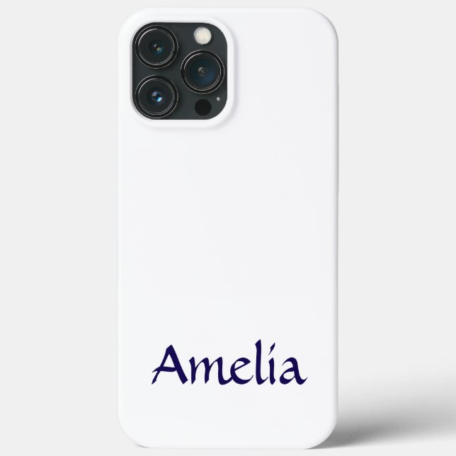 Crie seu próprio Case Mate para iPhone 13 Pro Max (Verso)