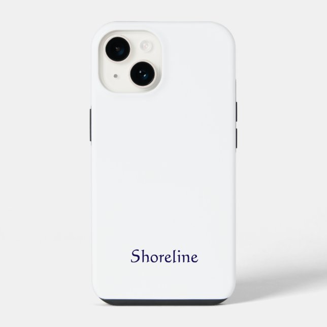 Crie Seu Próprio Case Resistente para iPhone 14 (Verso)
