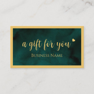 Crie seu próprio Certificado de Presente Dourado d