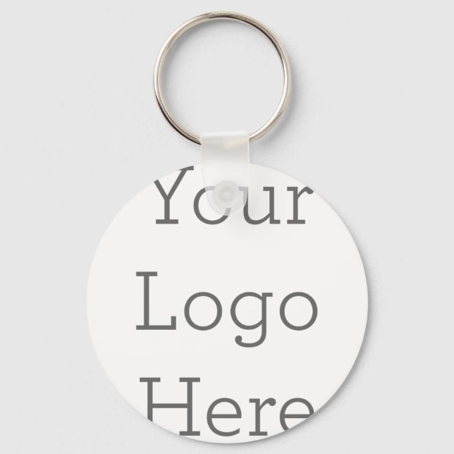 Chaveiro Círculo de Metal, 5,08cm (Frente)