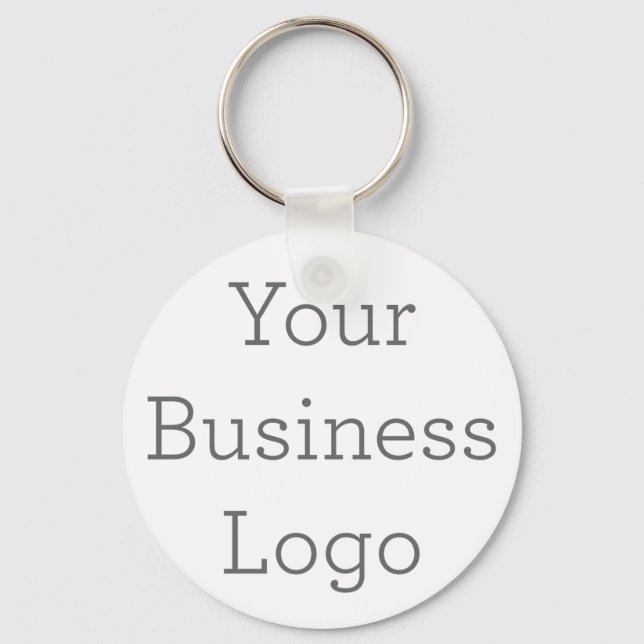 Chaveiro Círculo de Metal, 5,08cm (Frente)