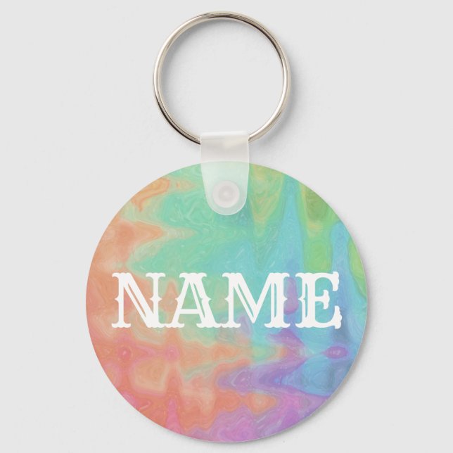 Crie seu próprio Chaveiro de nome personalizado do (Frente)