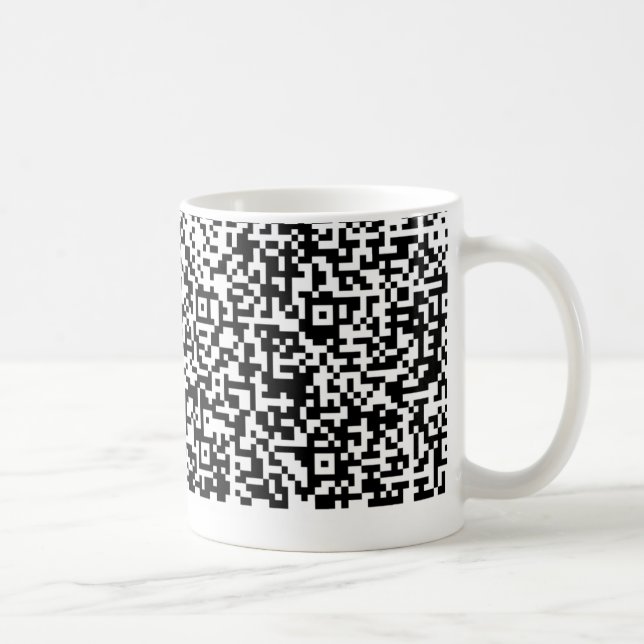Crie Seu Próprio Código QR de Caneca de Café Diver (Direita)