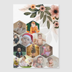 Crie Seu Próprio Colagem de Fotos Floral 12