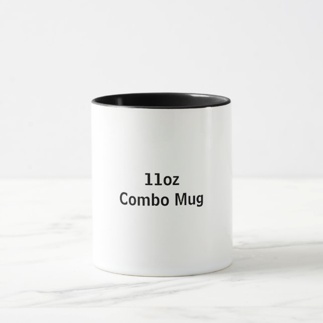 Crie seu próprio Combo de Caneca de Café de 11oz e (Centro)