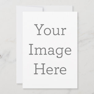 Crie seu próprio convite de 5" x 7"