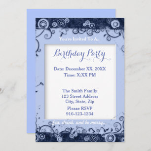 Crie seu próprio Convite de aniversário