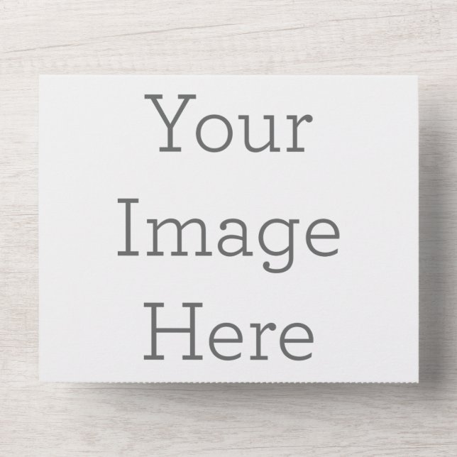 All in One Invitation, Paper: Signature Matte, Envelopes: No Envelopes (Front)
